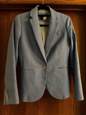JCrew linen blazer